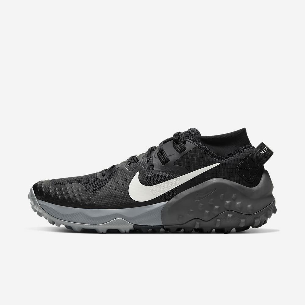 Chaussure De Trail Nike Wildhorse 6 Noir 5612-408 Off Noir/Black/Iron Grey/Spruce Aura Femme | DQJ-59785287